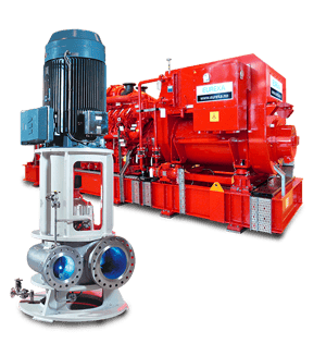 Diesel Electric Dry Mounted Pumps