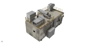 Turnkey containerized generator set